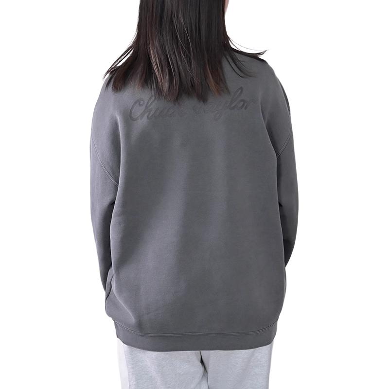 Converse Sweatshirt Unisex Dark Gray 10025538-A01