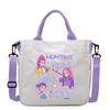 KPop Demon Hunters Theme Women Canvas Shoulder Bag Boys Girls Tote Handbag Anime Fashion Crossbody New Kids Xmas Gifts Kid Friendly Entertaining Fun