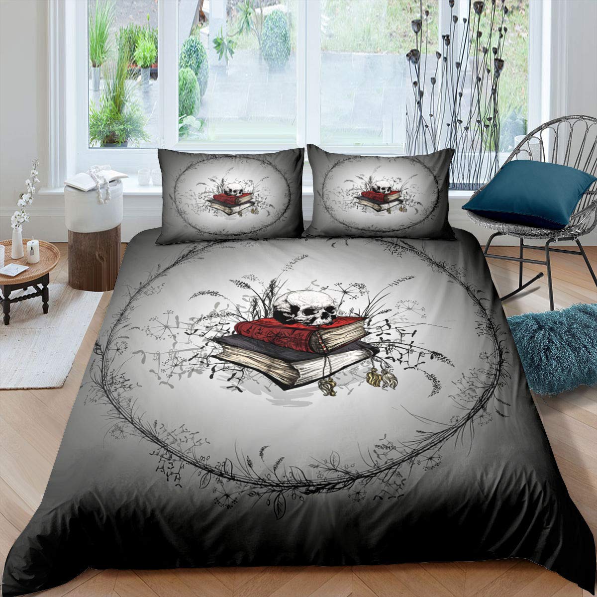 

Comforter Books Lovers Gift Full Sizereaders And Literary Lover Bedding Setsvintage Librarians Bookshelf Comforter Comforter (quilt)-EU Single(135*200cm)3pcs