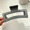 Oversized Square Hair Claw Clip - Headdress Hairpin for Women, New Shark Clip Style 2022.