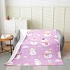 Christmas Flannel Fleece Throw Blanket Xmas Theme Fuzzy Blanket Throw for Kids Boys Girls Teens Bedroom Decor Black African