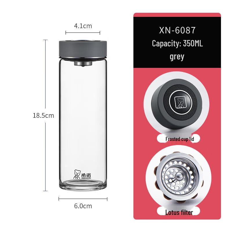 Xinuo Borosilicate Glass Water & Tea Cups