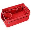 Fashion Women Bag Cosmetic Bags And Make Up Organizer Felt Insert Bag For Handbag Felt Cloth Inner Bag Fits Various Brand Bags