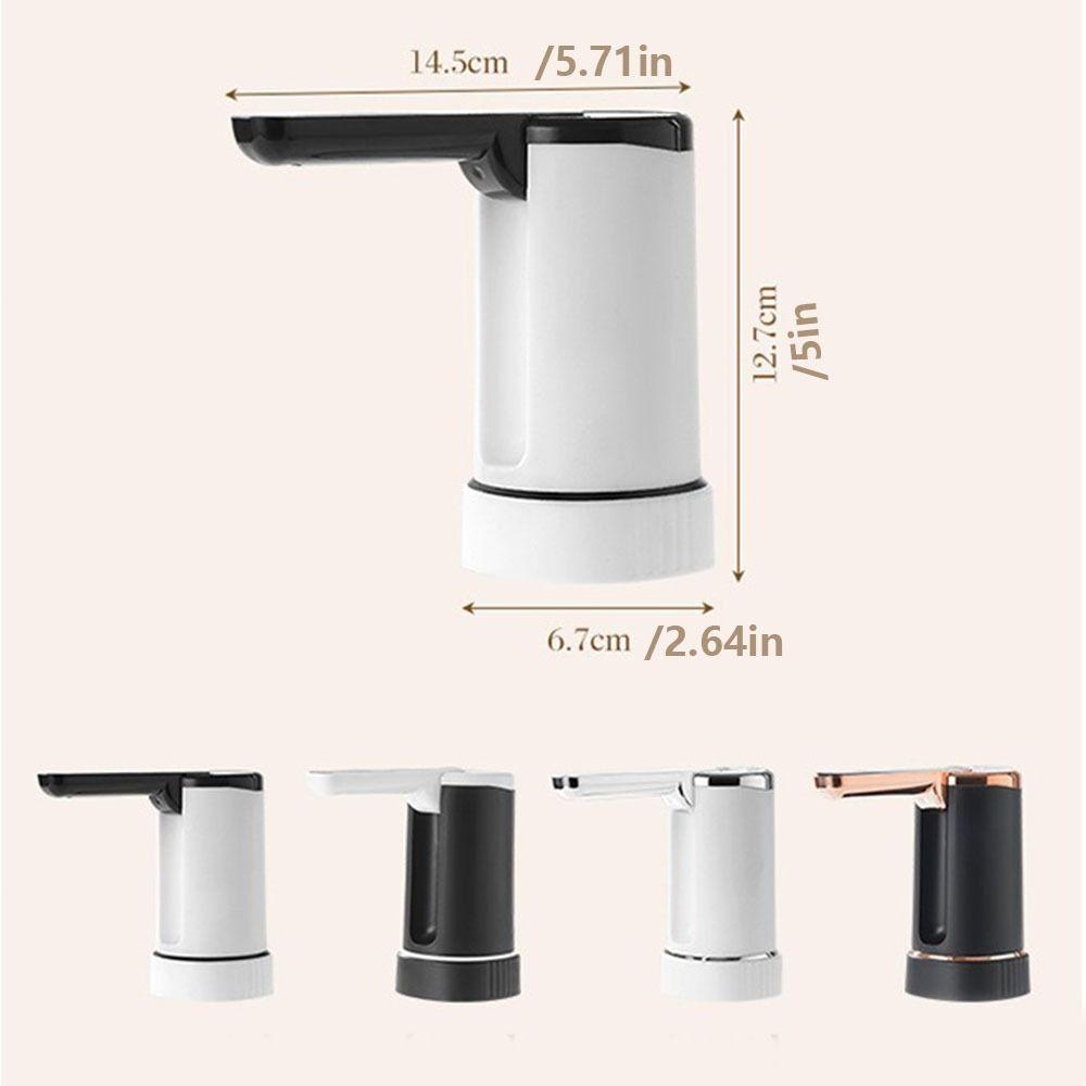 Touch Button Automatic Drinking Water Dispenser Foldable Wireless Water Bottle Pump  Household