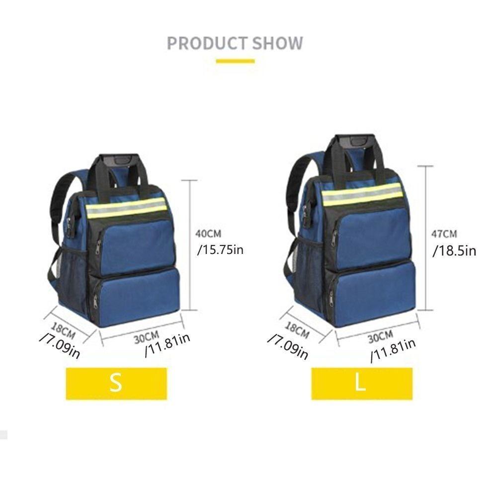 Wear-resistant Electrician Tool Bag Oxford Cloth Tool Backpack High Quality Shoulder Toolkit