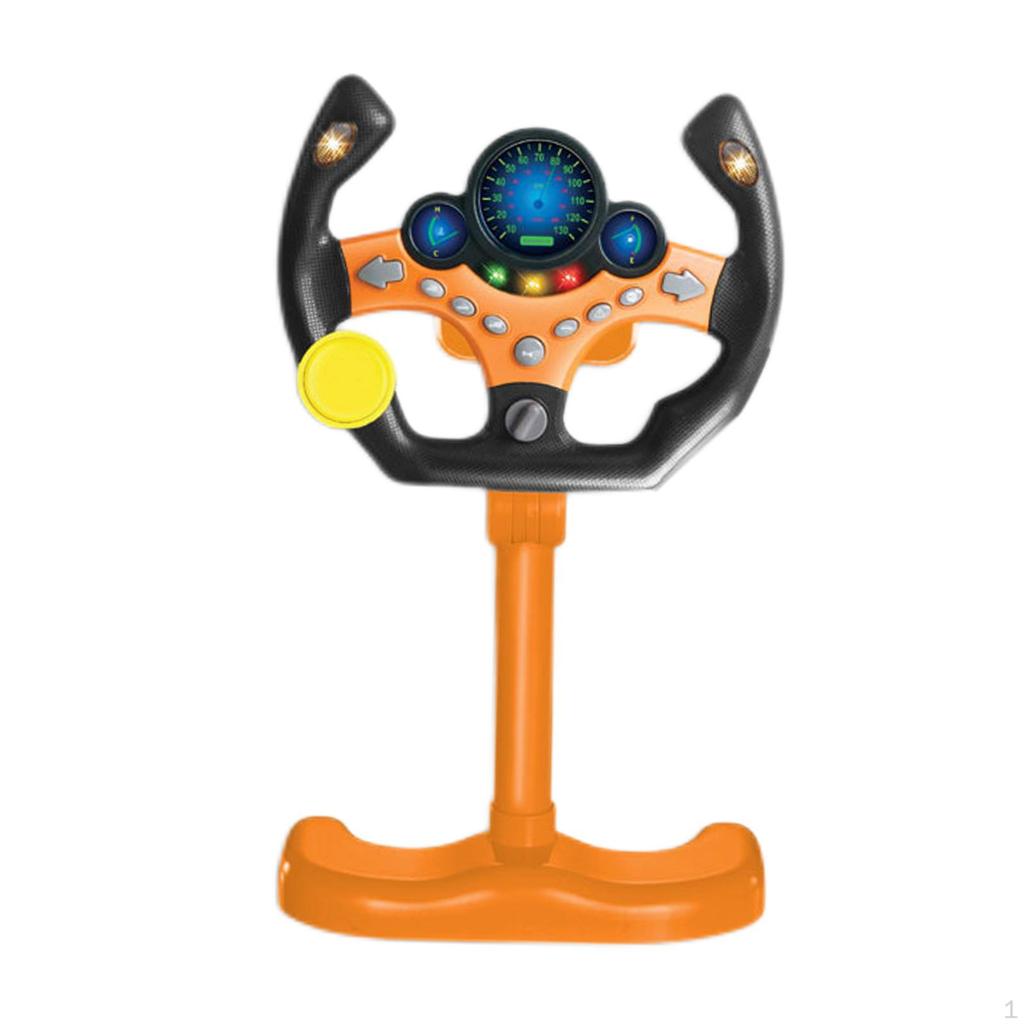 Interactive Kids Steering Wheel Toy with Educational Sounds