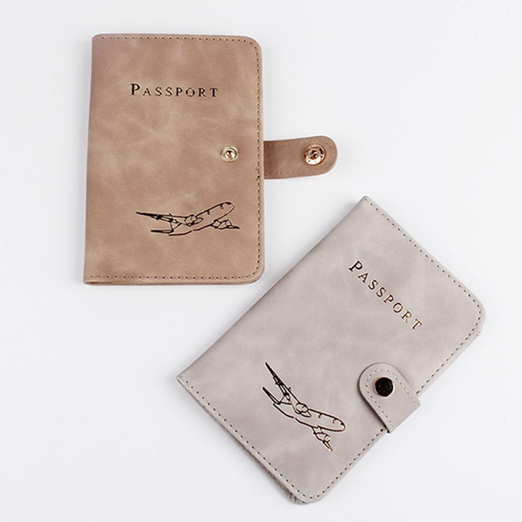 PU Skórzane Etui na Paszport Pokrowce Podróżny Portfel na Karty Kredytowe dla Kobiet Mężczyzn Okładka na Paszport