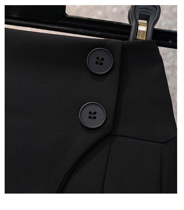 Fustă A-line plisată cu talie înaltă Toamnă 2025 - Design subțiator pentru femei, care îmbrățișează șoldurile, fustă scurtă anti-expunere