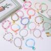 Sweet Candy Color Resin Bear Bracelet for Women