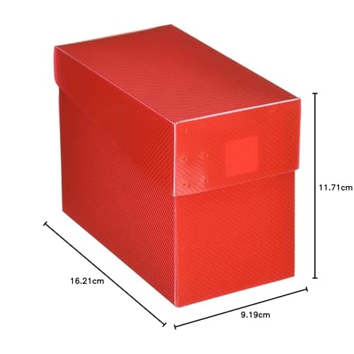 Hobby Base CAC Deck Case Large/Hard L/Red CAC-CSD24