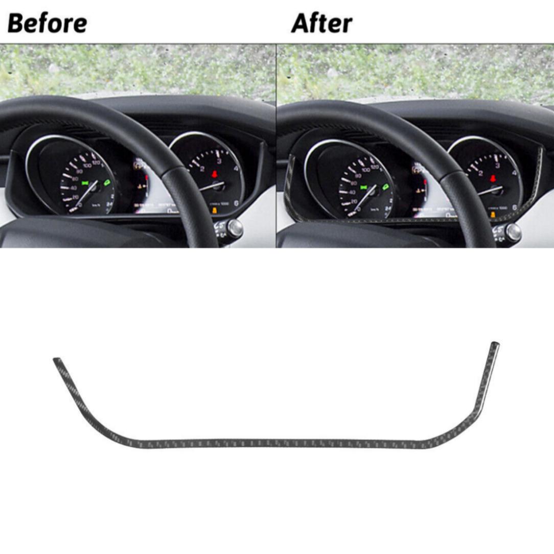 Carbon Fiber Speedometer Panel Cover For Land Rover Range Rover Sport 2014-2017