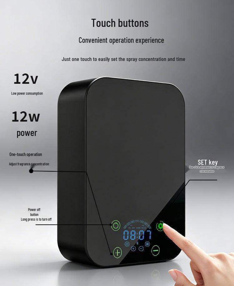 Wall-Mounted Smart Aroma Diffuser: Essential Oil Fragrance Dispenser for Hotel Lobby & Hallway Aromatherapy