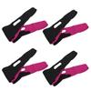 4pcs Sangle de Lifting du Visage Supprimer le Double Menton Prévenir le Relâchement V Forme Amincissante Raffermissante Sangle Visage