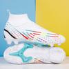 Falcon new high-top football shoes long nails football shoes TF broken nails special training shoes football men