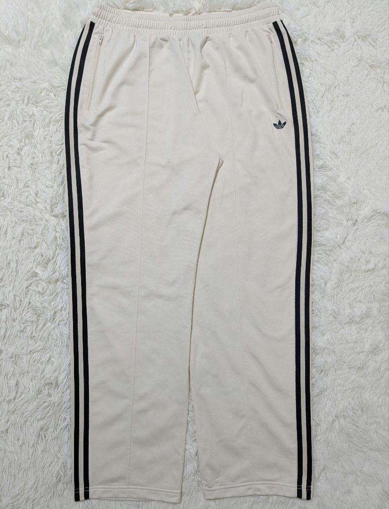 [USED] Adidas Beckenbauer Track Pants In Black and White (Size 2XL) - Unisex (Worn by Daiki Tsuneta)