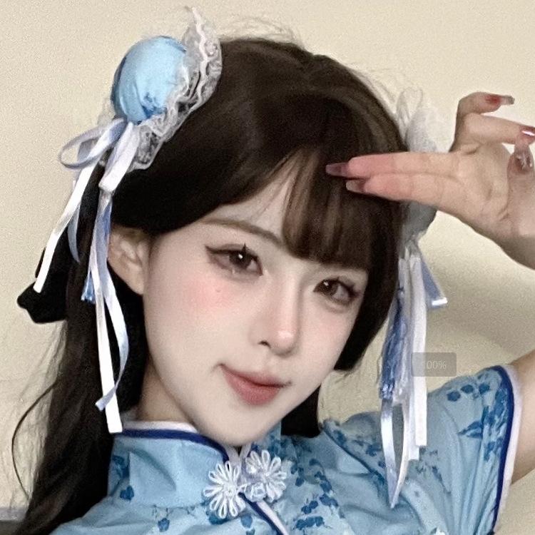Chinese mother cheongsam sexy underwear apron pure desire two-piece set maid Japanese retro skirt short skirt