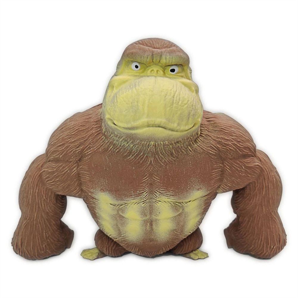 Toys Stress Relief Elastic Monkey Toy Fidget Orangutan Squeeze Orangutan Monkey Antistress Toy