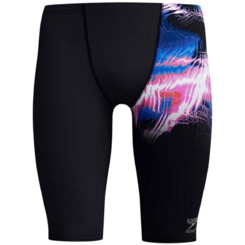 Speedo Mens Graphic Print Slim Jammer Shorts