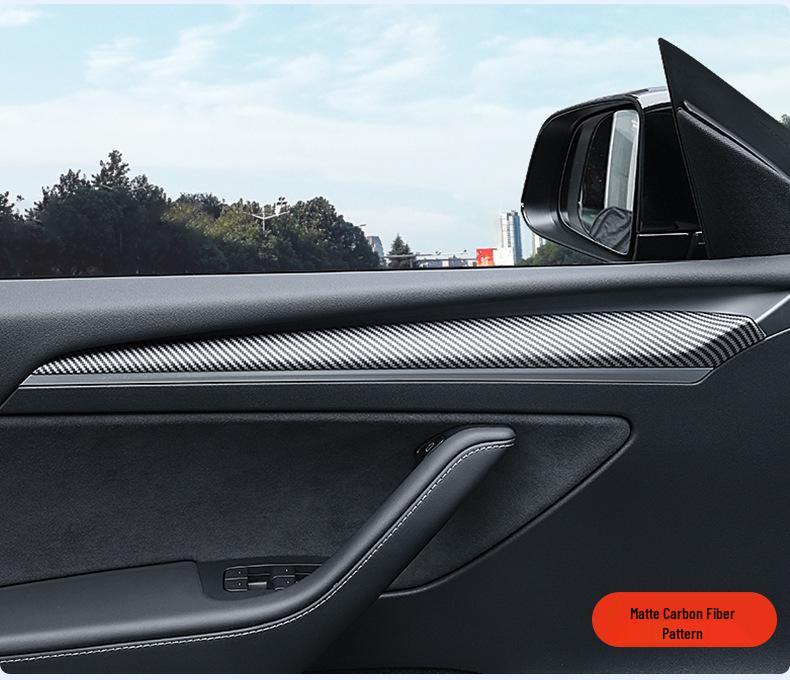 Tesla Model 3/Y Interior Trim Kit: Door, Console, Dashboard Accessories