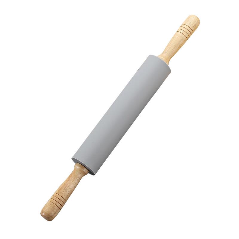 

ZISIZ Long Handle Non-stick Rolling Pin