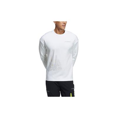 Mtnlt Gfx Sweatshirt Crew Neck Men Tops White GN7572
