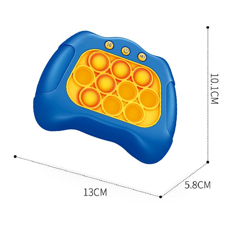 Pop light fidget jogo rápido empurrar bolha jogo lidar com brinquedos meninos e meninas brinquedos anti-stress com máquina de jo