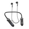 Neck-Hanging Bluetooth Headphones with Long Standby, Dual-Ear, In-Ear Sports Design, and Digital Display.