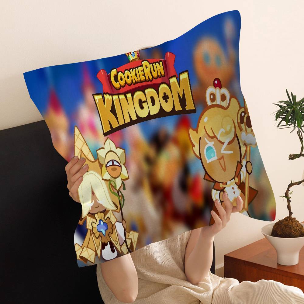 Spiel C-Cookie run K-ingdom Kissen Geschenk Heim Büro Dekoration Kissen Schlafzimmer Sofa Auto Kissenbezug Kissenhülle