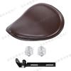 Retro Triangle Seat Bag for Harley Motorcycle - Leather Spring Cushion Accessory
