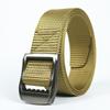 Nylon Tactical Outdoor Belt, Double Stepless Adjustable Canvas Belt, High-Quality Quick-Drying Belt
