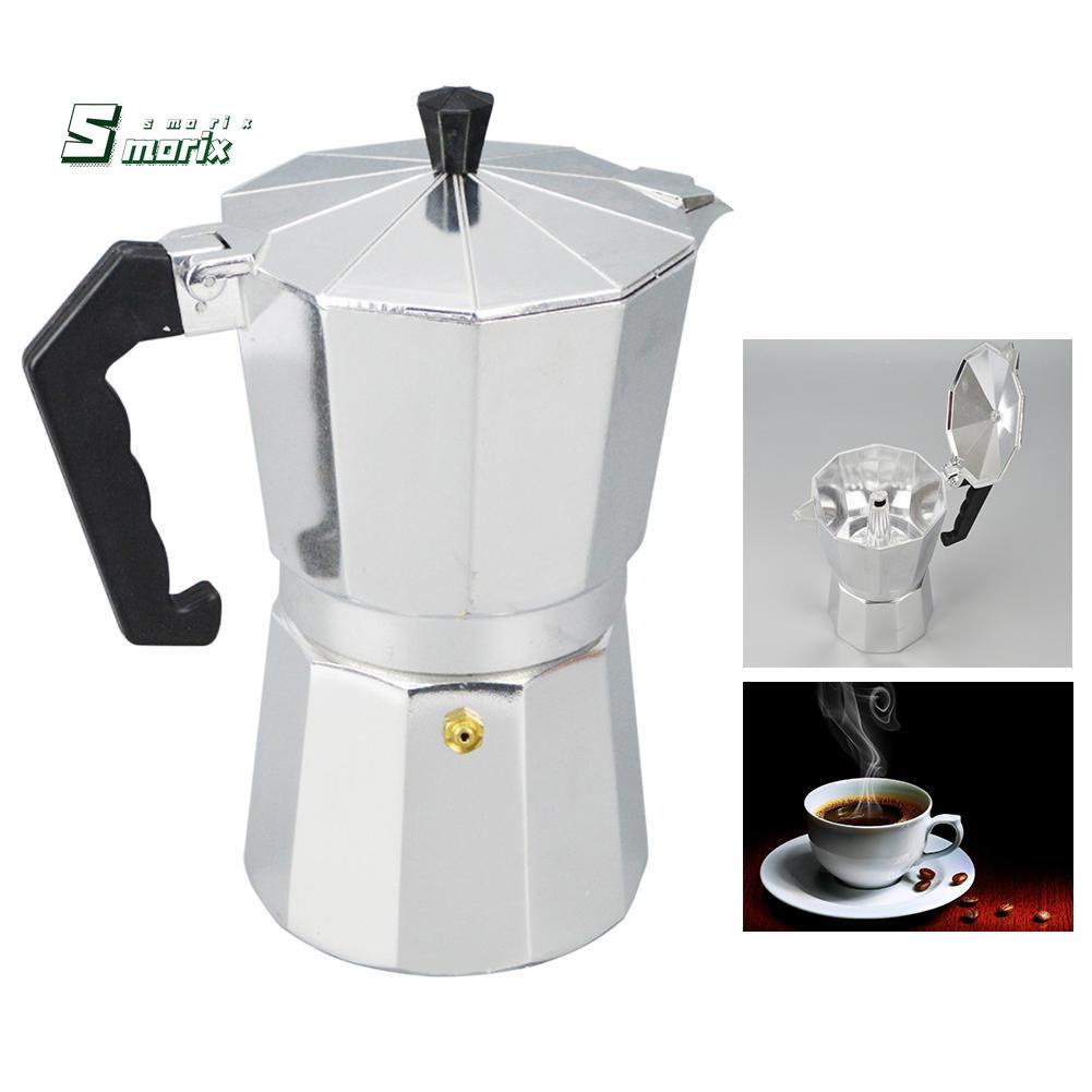 

Кофейник Кухня Офис Алюминий Восьмиугольный Кофейник Мокко