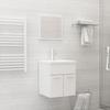 Ensemble de meubles de salle de bain  brillant Aggloméré