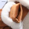 Windproof Suede Gloves Solid Color Women Winter Gloves Fashion Full Fingers Mittens  Girls