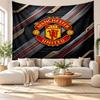Manchester United Wall Tapestry, Soft Fabric Wall Hanging, Decorative Backdrop For Bedroom Home Wall Art