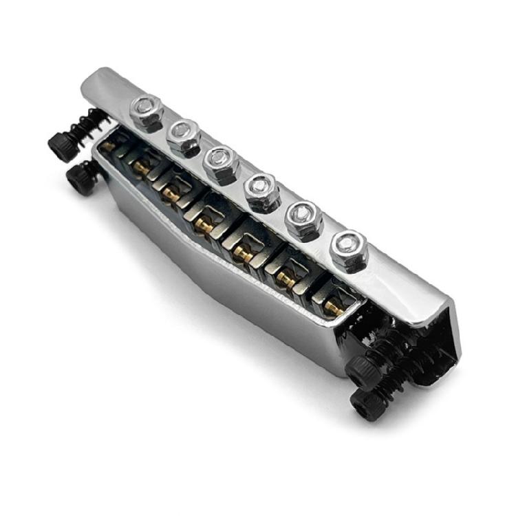 Easy To Install Tune O Matic Bridge Durability Guitar Replacement Part For Quick Upgrade And Better Control