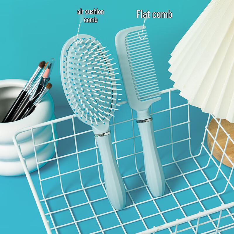 Sinle Air Cushion Massage & Straightening Comb Set