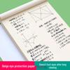 A5 Tearable Exam Prep Draft Book for Middle School Students - Math Calculation and Verification
