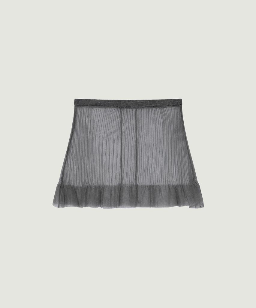 GROVE Dion Sheer Skirt (Grey)