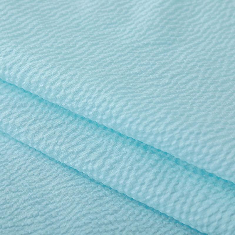Arctic Velvet Seersucker Soy Fiber Summer Quilt
