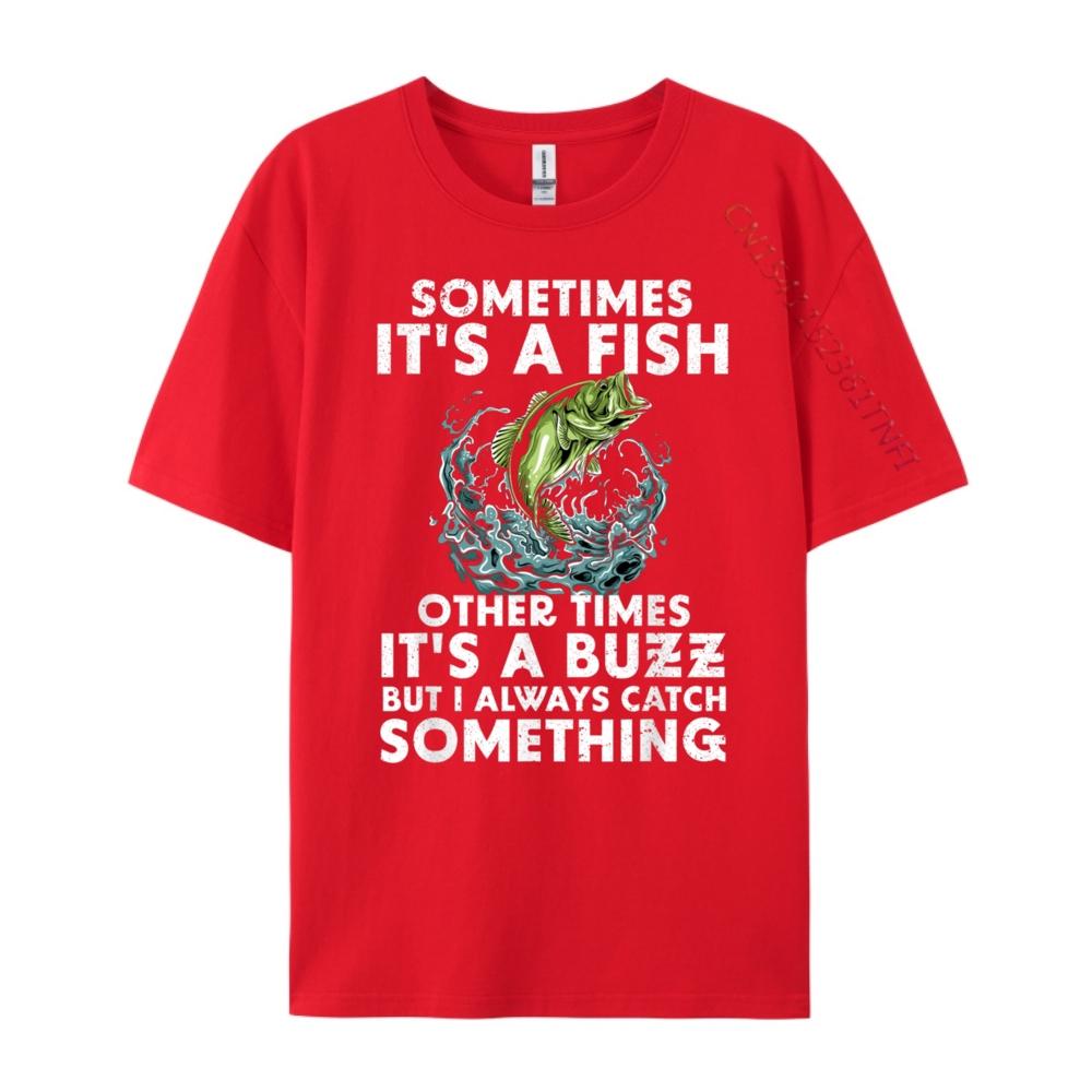 Fishing Rod Fish Fisherman Cool Fishing Design Street Wear T Shirt Mens Clothing Geek Graphic Shirts