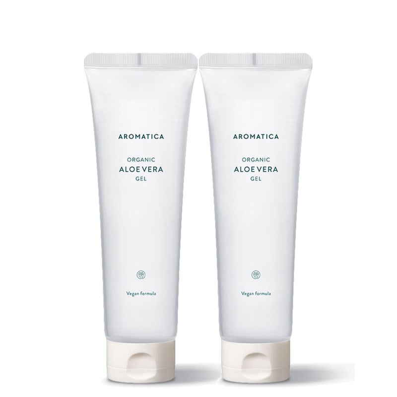 Organic Aloe Vera Gel 180ml 1+1