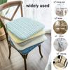 42X40CM Cotton Linen Cushion Non-Slip Office Chair Soft Mat Home Car Seat Pad Simple Horseshoe Home Dining Chair Mat Decor