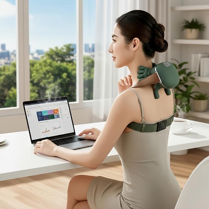 1PC Electric Neck And Shoulder Massager for Neck, Shoulders, Back, And Arms - Great Gift for Home, Office, Or Travel