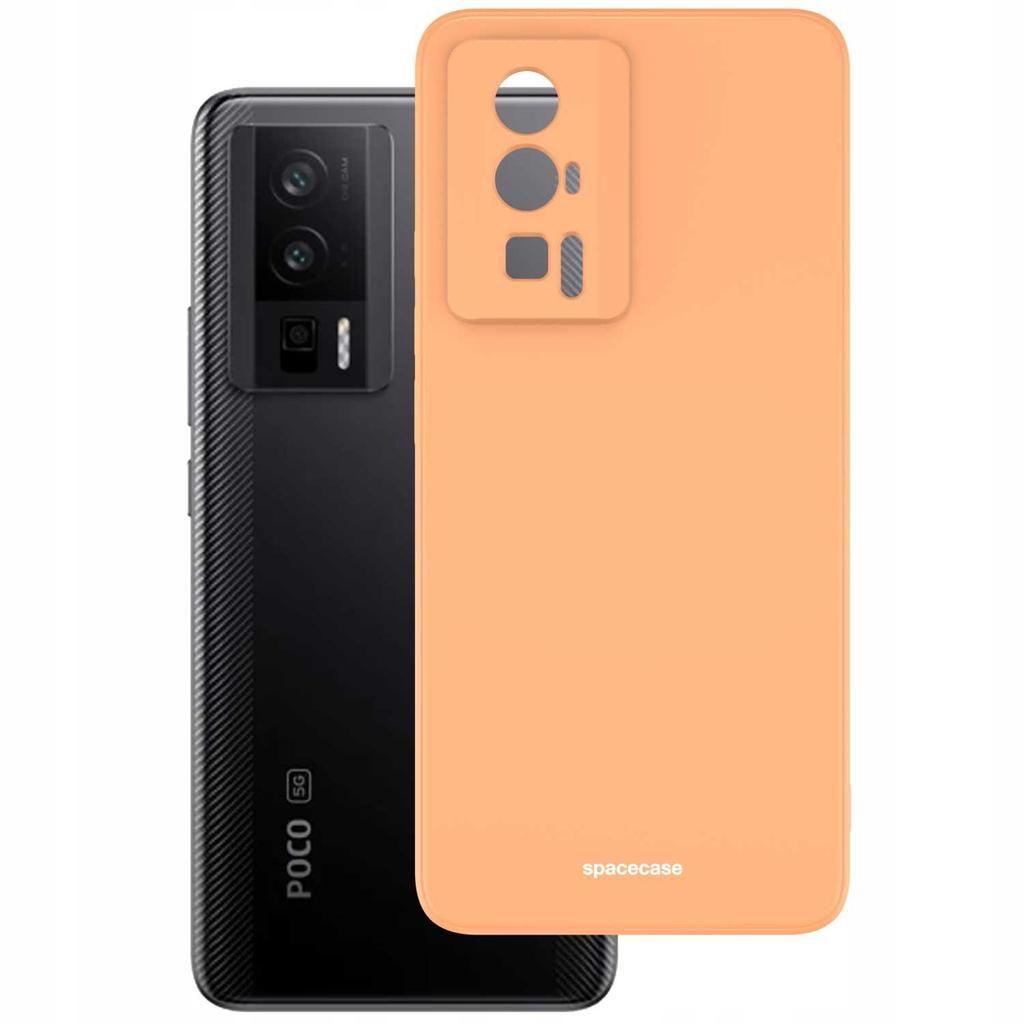 Sc Silicone Case Poco F5 Pro Orange