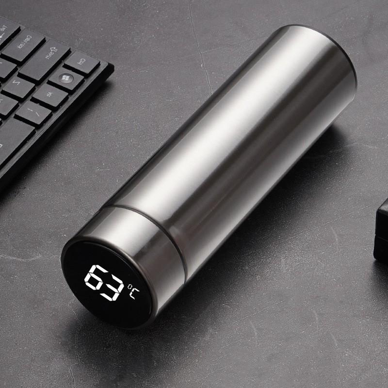 500ML Smart Thermos Water Bottle Stainless Steel Insulation Touch Intelligent Temperature Display Vacuum Flasks Cup Digital Mug