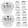 PENIKOKO 15 Piece Chain Saw Replacement Nuts for Stability Easy Installation Performance Rivet