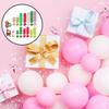 90x Arch Kit Confetti Latex Balloons w/Knotter DIY Balloon for Christmas Party Supplies
