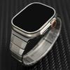 Band for Apple Watch Ultra 2 1 Series 10 9 8 7 6 SE Stainless Steel Link Bracelet Strap Fold Depolyment Buckle for iWatch