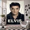 Wall TapestryElvis Presley Art Hanging Cloth Decorative Background Cover for Room Decoration