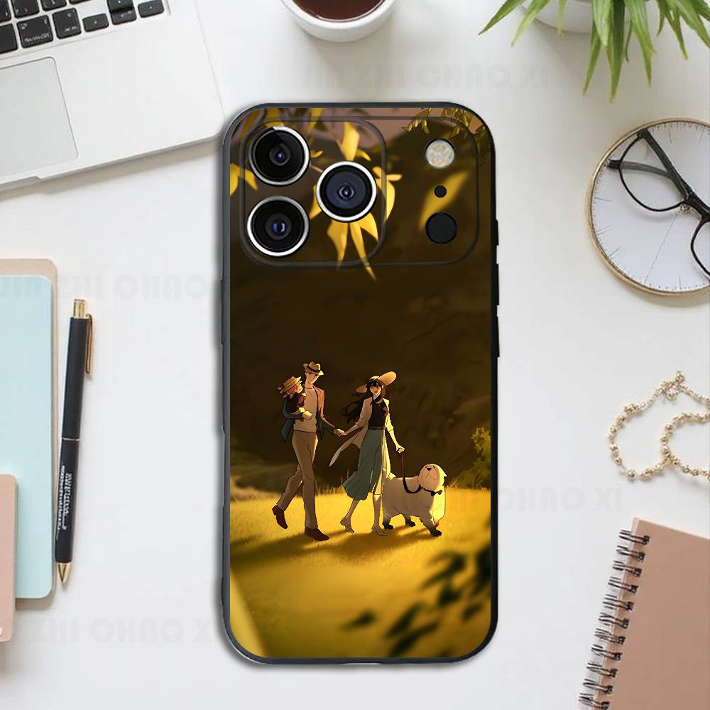 

Anime Loid Anya Thorn Silicone Phone Case For IPhone 17 16 15 14 13 12 11 X XS Plus Pro Max Shockproof Soft Cover iPhone12PROMAX